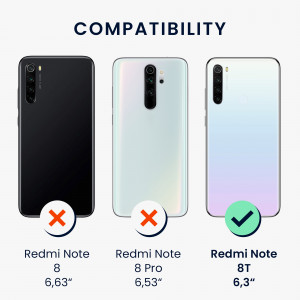 Husa Kwmobile pentru Xiaomi Redmi Note 8T, Silicon, Verde, 50956.207 - Img 5