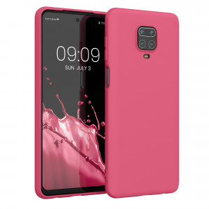 Husa Kwmobile pentru Xiaomi Redmi Note 9S/Redmi Note 9 Pro/Redmi Note 9 Pro Max, Silicon, Roz, 52140.238 - Img 1