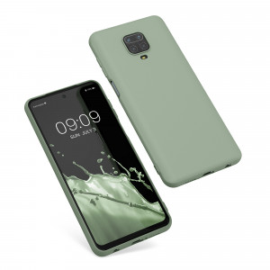 Husa Kwmobile pentru Xiaomi Redmi Note 9S/Redmi Note 9 Pro/Redmi Note 9 Pro Max, Silicon, Verde, 52140.172 - Img 2