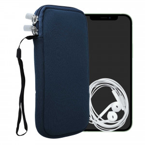 Husa Kwmobile Universala XXL - 7", Neopren, Albastru, 46188.5.116 - Img 1