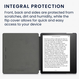 Husa pentru Amazon Kindle Oasis 10, Kwmobile, Rosu, Piele ecologica, 56972.05 - Img 7