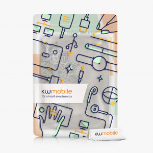 Husa pentru Amazon Kindle Paperwhite 11, Kwmobile, Gri, Piele ecologica, 56264.17 - Img 7