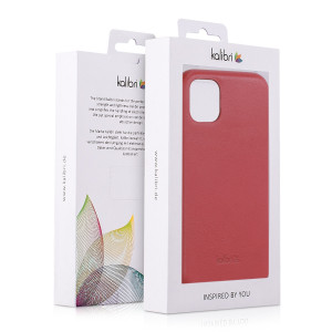 Husa pentru Apple iPhone 11, Piele naturala, Rosu, 49737.09 - Img 6