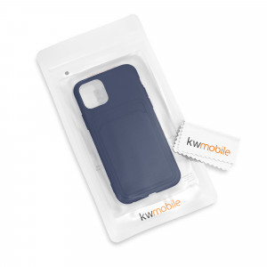 Husa pentru Apple iPhone 11 Pro, Silicon, Albastru, 55115.17, kwmobile - Img 8