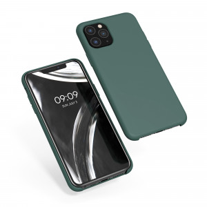 Husa pentru Apple iPhone 11 Pro, Silicon, Verde, 49726.171 - Img 2