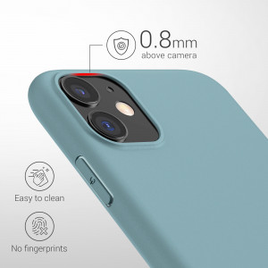 Husa pentru Apple iPhone 11, Silicon, Albastru, 49787.207 - Img 4