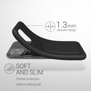 Husa pentru Apple iPhone 11, Silicon, Negru, 55114.01, kwmobile - Img 3
