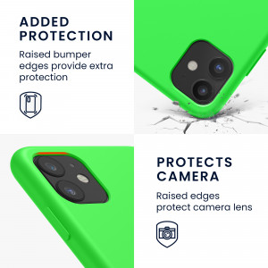 Husa pentru Apple iPhone 11, Silicon, Verde, 49724.159 - Img 4