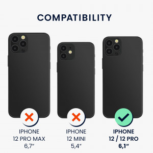 Husa pentru Apple iPhone 12 / iPhone 12 Pro, Silicon, Albastru, 52641.134 - Img 6