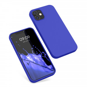 Husa pentru Apple iPhone 12 / iPhone 12 Pro, Silicon, Albastru, 53938.134, kwmobile - Img 2