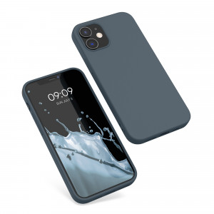 Husa pentru Apple iPhone 12 / iPhone 12 Pro, Silicon, Albastru, 53938.202 - Img 2
