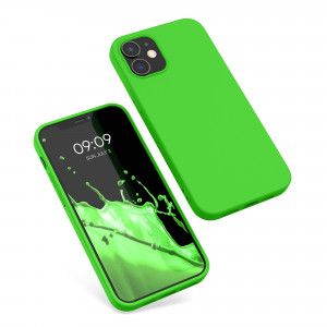 Husa pentru Apple iPhone 12 / iPhone 12 Pro, Silicon, Verde, 53938.159, kwmobile - Img 2