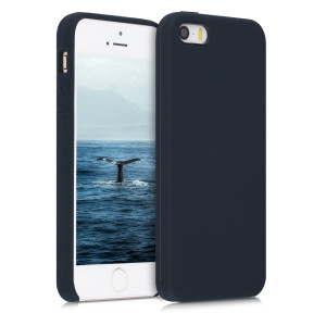 Husa pentru Apple iPhone 5 / iPhone 5s / iPhone SE, Silicon, Albastru, 42766.186 - Img 1