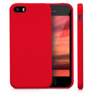 Husa pentru Apple iPhone 5 / iPhone 5s / iPhone SE, Silicon, Rosu, 42766.09 - Img 2