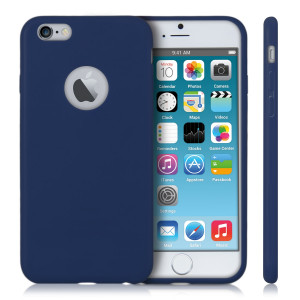 Husa pentru Apple iPhone 6 / iPhone 6s, Silicon, Albastru, 33100.17 - Img 2