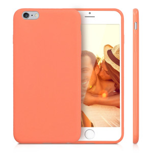 Husa pentru Apple iPhone 6 Plus / iPhone 6s Plus, Silicon, Rose Gold, 37726.56 - Img 2