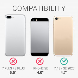 Husa pentru Apple iPhone 8 / iPhone 7 / iPhone SE 2, Silicon, Gri, 49979.155 - Img 6