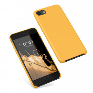 Husa pentru Apple iPhone 8 / iPhone 7 / iPhone SE 2, Silicon, Portocaliu, 40225.191 - Img 2