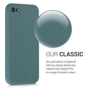 Husa pentru Apple iPhone 8 / iPhone 7 / iPhone SE 2, Silicon, Verde, 39458.171 - Img 4
