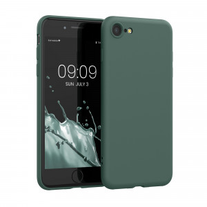 Husa pentru Apple iPhone 8 / iPhone 7 / iPhone SE 2, Silicon, Verde, 49979.166, kwmobile - Img 1