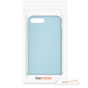 Husa pentru Apple iPhone 8 Plus / iPhone 7 Plus, Silicon, Albastru, 40842.177 - Img 7