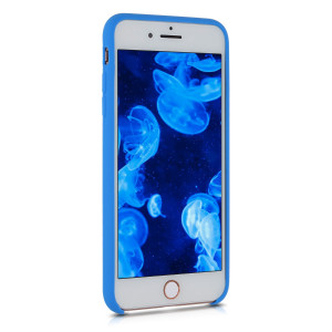 Husa pentru Apple iPhone 8 Plus / iPhone 7 Plus, Silicon, Albastru, 40842.189 - Img 3