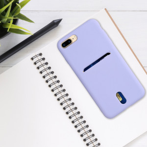 Husa pentru Apple iPhone 8 Plus / iPhone 7 Plus, Silicon, Mov, 49102.139 - Img 3
