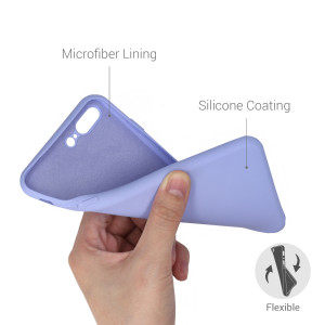 Husa pentru Apple iPhone 8 Plus / iPhone 7 Plus, Silicon, Mov, 49981.139 - Img 4