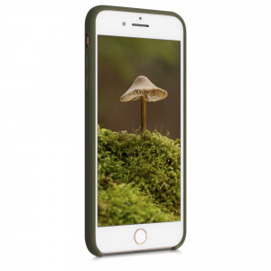 Husa pentru Apple iPhone 8 Plus / iPhone 7 Plus, Silicon, Verde, 40842.196 - Img 3