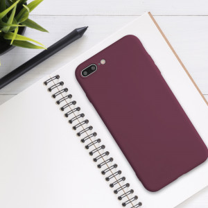 Husa pentru Apple iPhone 8 Plus / iPhone 7 Plus, Silicon, Violet, 49981.190 - Img 3