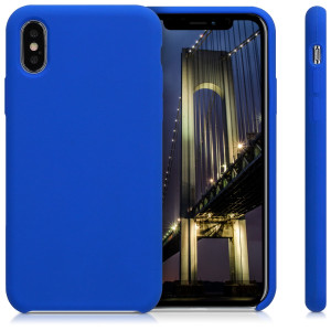 Husa pentru Apple iPhone X / iPhone XS, Silicon, Albastru, 42495.134 - Img 2