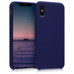 Husa pentru Apple iPhone X / iPhone XS, Silicon, Albastru, 46313.182 - Img 1