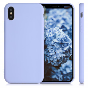 Husa pentru Apple iPhone X / iPhone XS, Silicon, Mov, 42492.139 - Img 2
