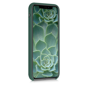 Husa pentru Apple iPhone X / iPhone XS, Silicon, Verde, 42495.166 - Img 3
