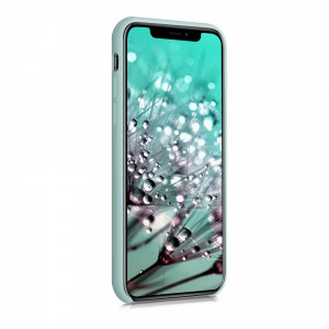 Husa pentru Apple iPhone X / iPhone XS, Silicon, Verde, 42495.200 - Img 3