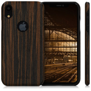 Husa pentru Apple iPhone XR, Lemn, Maro, 45958.16 - Img 2