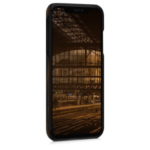 Husa pentru Apple iPhone XR, Lemn, Maro, 45958.16 - Img 5