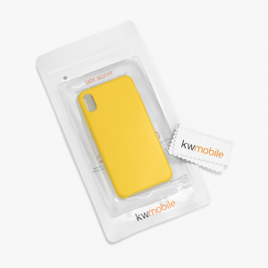 Husa pentru Apple iPhone XR, Silicon, Galben, 45910.143 - Img 8