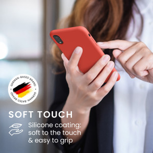 Husa pentru Apple iPhone XR, Silicon, Rosu, 45910.09 - Img 5