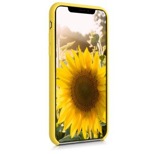 Husa pentru Apple iPhone XS Max, Silicon, Galben, 45909.165 - Img 3
