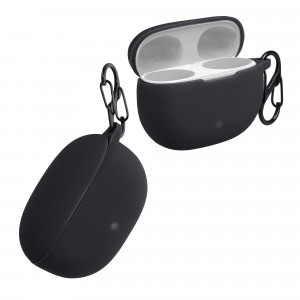 Husa pentru casti Beats Studio Buds, Kwmobile, Negru, Silicon, 55796.01 - Img 1