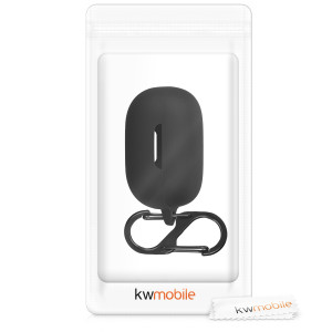 Husa pentru casti JBL Live Pro Plus, Kwmobile, Negru, Silicon, 54206.01 - Img 7