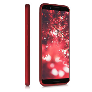 Husa pentru Google Pixel 3a, Silicon, Rosu, 52339.36 - Img 5