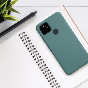 Husa pentru Google Pixel 4a 5G, Silicon, Verde, 53779.207 - Img 3