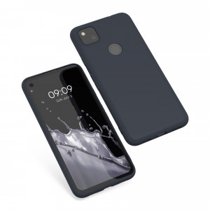 Husa pentru Google Pixel 4a, Silicon, Albastru, 52357.186 - Img 2