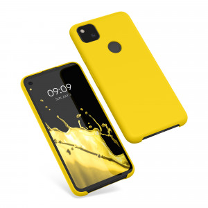 Husa pentru Google Pixel 4a, Silicon, Galben, 52549.165 - Img 2