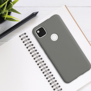 Husa pentru Google Pixel 4a, Silicon, Gri, 52622.155 - Img 3
