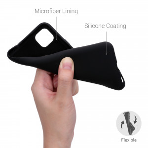 Husa pentru Google Pixel 4a, Silicon, Negru, 52622.47 - Img 4