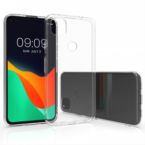 Husa pentru Google Pixel 4a, Silicon, Transparent, 56662.03, kwmobile - Img 4