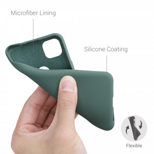 Husa pentru Google Pixel 4a, Silicon, Verde, 52622.166 - Img 4